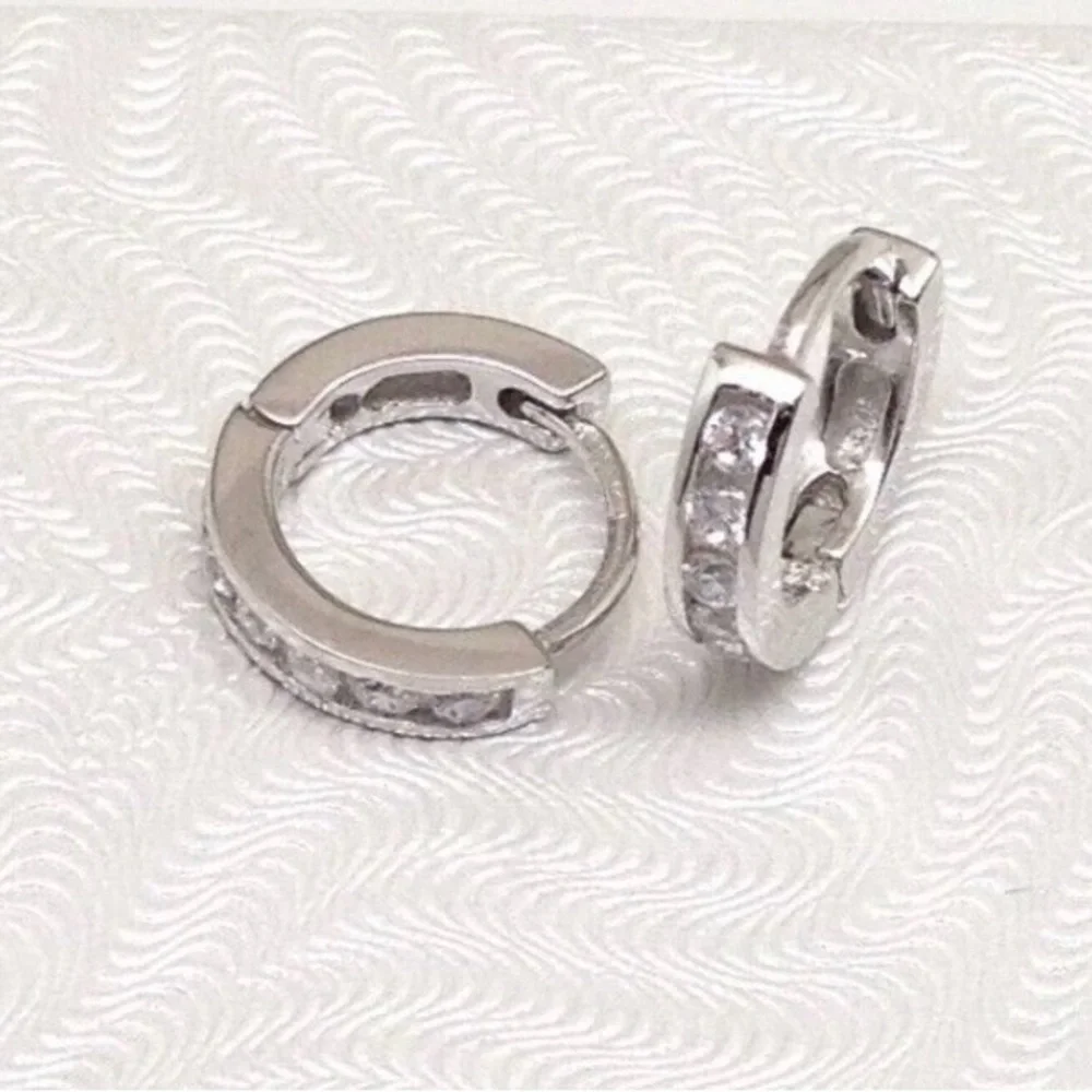 + Elegant Silver Hoop Earrings